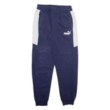 PUMA Womens Joggers Blue Tapered S W26 L29