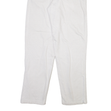 ADIDAS Mens Joggers White Straight M W25 L30