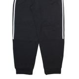 ADIDAS Mens Joggers Black Tapered M W26 L28