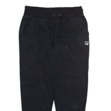 FILA Mens Joggers Black Tapered M W30 L28