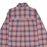 CHAPS Mens Shirt Blue Check Long Sleeve M