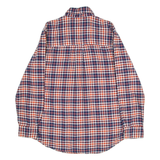 CHAPS Mens Shirt Blue Check Long Sleeve M