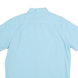 CHAPS Custom Fit Mens Plain Shirt Blue L