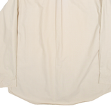 TOMMY HILFIGER Mens Plain Shirt Beige Long Sleeve XL