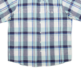 WRANGLER Mens Shirt Blue Check XL