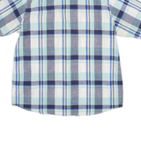 WRANGLER Mens Shirt Blue Check XL