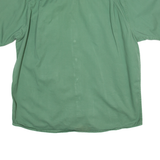 WRANGLER Mens Plain Shirt Green L