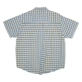 CHAPS Mens Shirt Blue Check XL
