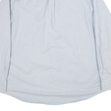 CHAPS Stretch Oxford Mens Shirt Blue Striped Long Sleeve XL