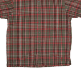 NAUTICA Mens Shirt Green Check M