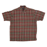NAUTICA Mens Shirt Green Check M