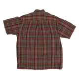 NAUTICA Mens Shirt Green Check M