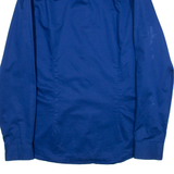 DKNY Mens Plain Shirt Blue Long Sleeve M