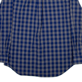 NAUTICA Mens Shirt Blue Check Long Sleeve L