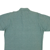 WRANGLER Mens Plain Shirt Green L