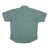 WRANGLER Mens Plain Shirt Green L