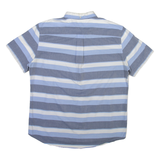 TOMMY HILFIGER Mens Shirt Grey Striped XL