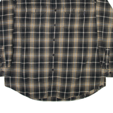 WOOLRICH Mens Shirt Grey Check Long Sleeve XL