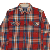 COLIN'S Mens Shirt Red Check Long Sleeve M