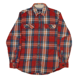 COLIN'S Mens Shirt Red Check Long Sleeve M