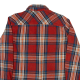 COLIN'S Mens Shirt Red Check Long Sleeve M