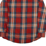 COLIN'S Mens Shirt Red Check Long Sleeve M