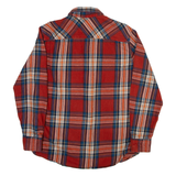 COLIN'S Mens Shirt Red Check Long Sleeve M