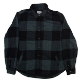 CARHARTT Womens Lumberjack Shirt Grey Check Long Sleeve L