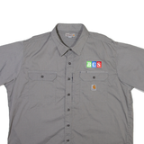 CARHARTT BCS Mens Plain Shirt Grey 2XL