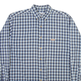 CARHARTT Mens Shirt Blue Check Long Sleeve M