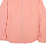 NAUTICA Mens Plain Shirt Pink Long Sleeve S