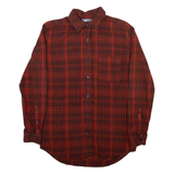 THE NORTH FACE Womens Shirt Red Check Long Sleeve XS