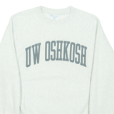 CHAMPION REVERSE WEAVE Uw Oshkosh Womens Sweatshirt Grey USA S