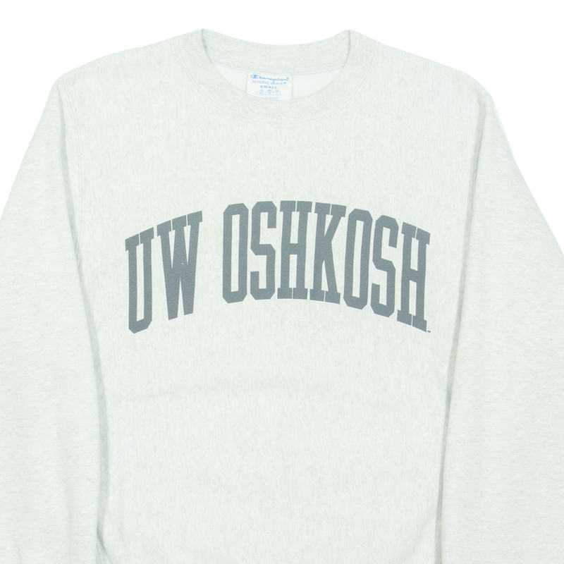 CHAMPION REVERSE WEAVE Uw Oshkosh Womens Sweatshirt Grey USA S