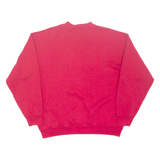 DISNEY Mickey Mouse Womens Sweatshirt Red USA L