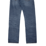 LEVI'S 513 Jeans Distressed Mens Blue Slim Straight Stone Wash W28 L30