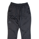 ADIDAS Mens Track Pants Black Tapered M W26 L26