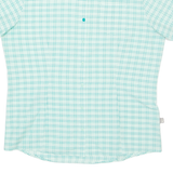 THE NORTH FACE Womens Shirt Green Check L