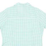 THE NORTH FACE Womens Shirt Green Check L