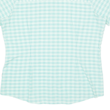 THE NORTH FACE Womens Shirt Green Check L