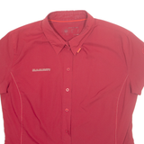 MAMMUT Womens Plain Shirt Red XL