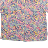 VIACOM COLETTE Womens Shirt Pink Crazy Pattern M
