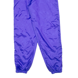 CEFIRO DESIGN Womens Track Pants Purple Tapered XL W26 L32