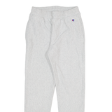 CHAMPION REVERSE WEAVE Mens Joggers Grey Tapered XS W24 L27