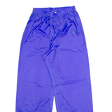 HELLY HANSEN Mens Rain Trousers Purple Straight S W26 L30