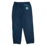 GREAT ESCAPE Mens Track Pants Blue Tapered L W30 L29