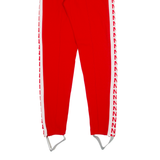 Mens Track Pants Red Tapered S W22 L29