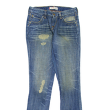 LEVI'S Altered Womens Jeans Blue Slim Straight Stone Wash W26 L30