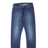 LEE Luke Mens Jeans Blue Slim Straight Stone Wash W30 L34