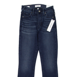 TRUE RELIGION Halle Womens Jeans Blue Slim Skinny Stone Wash W24 L25